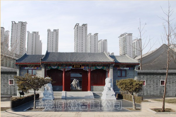 老城廂盛津書院仿古四合院工程